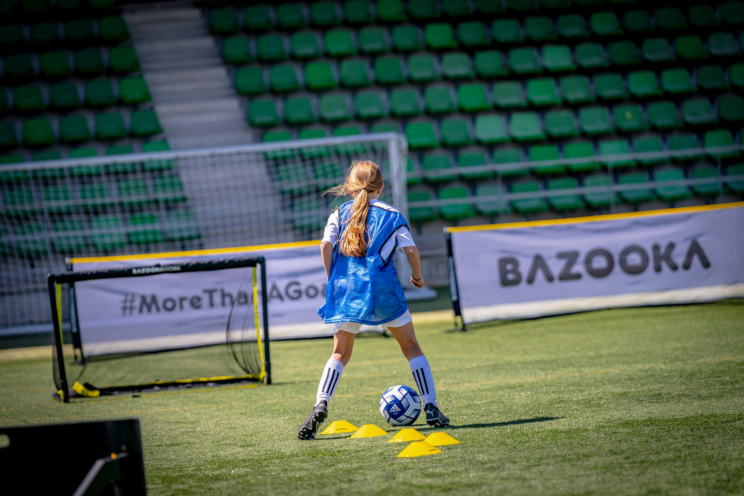 Bazooka Goal PVC, XL 150 x 90cm, Punainen
