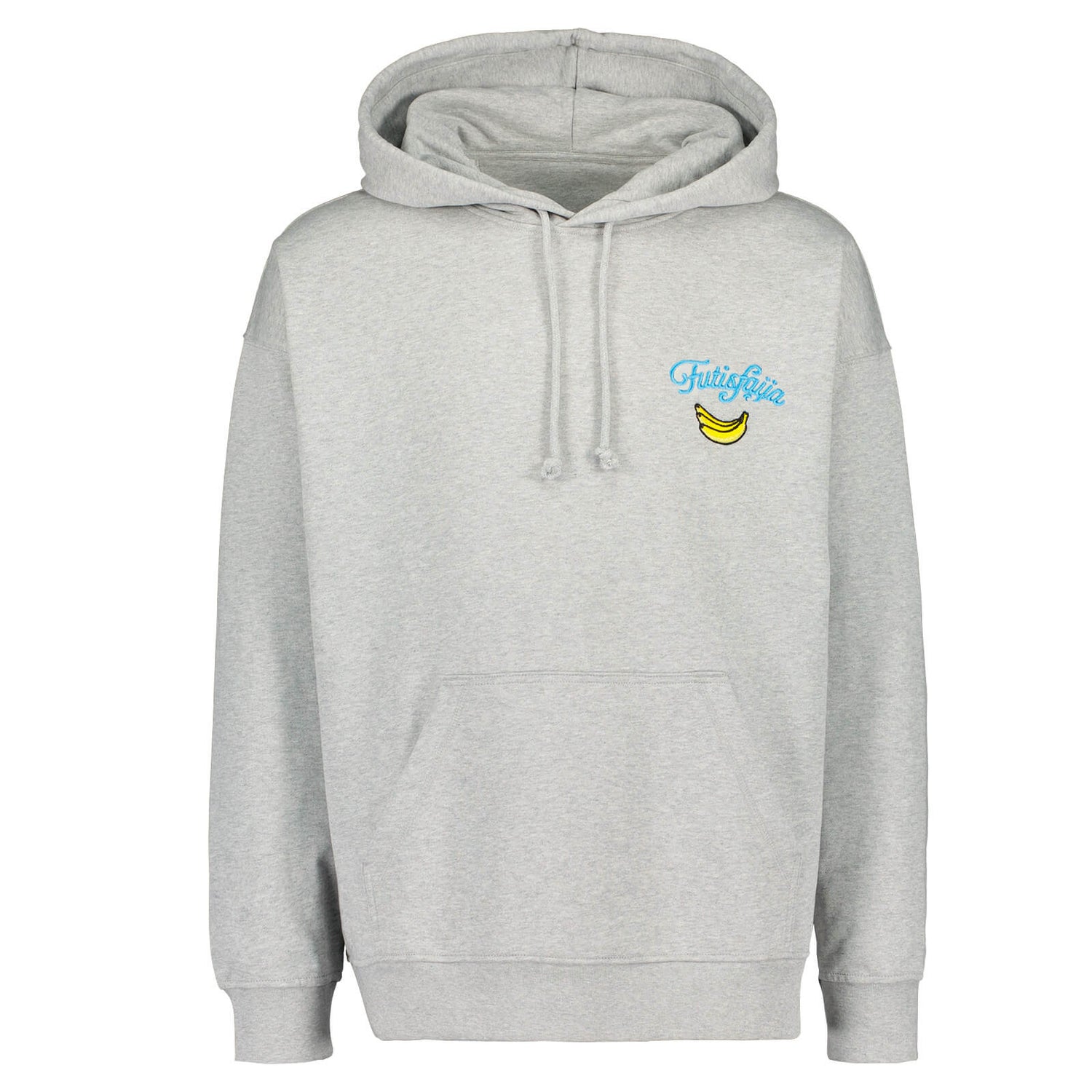 Futisfaija Banana Boxy Hoodie, Grey