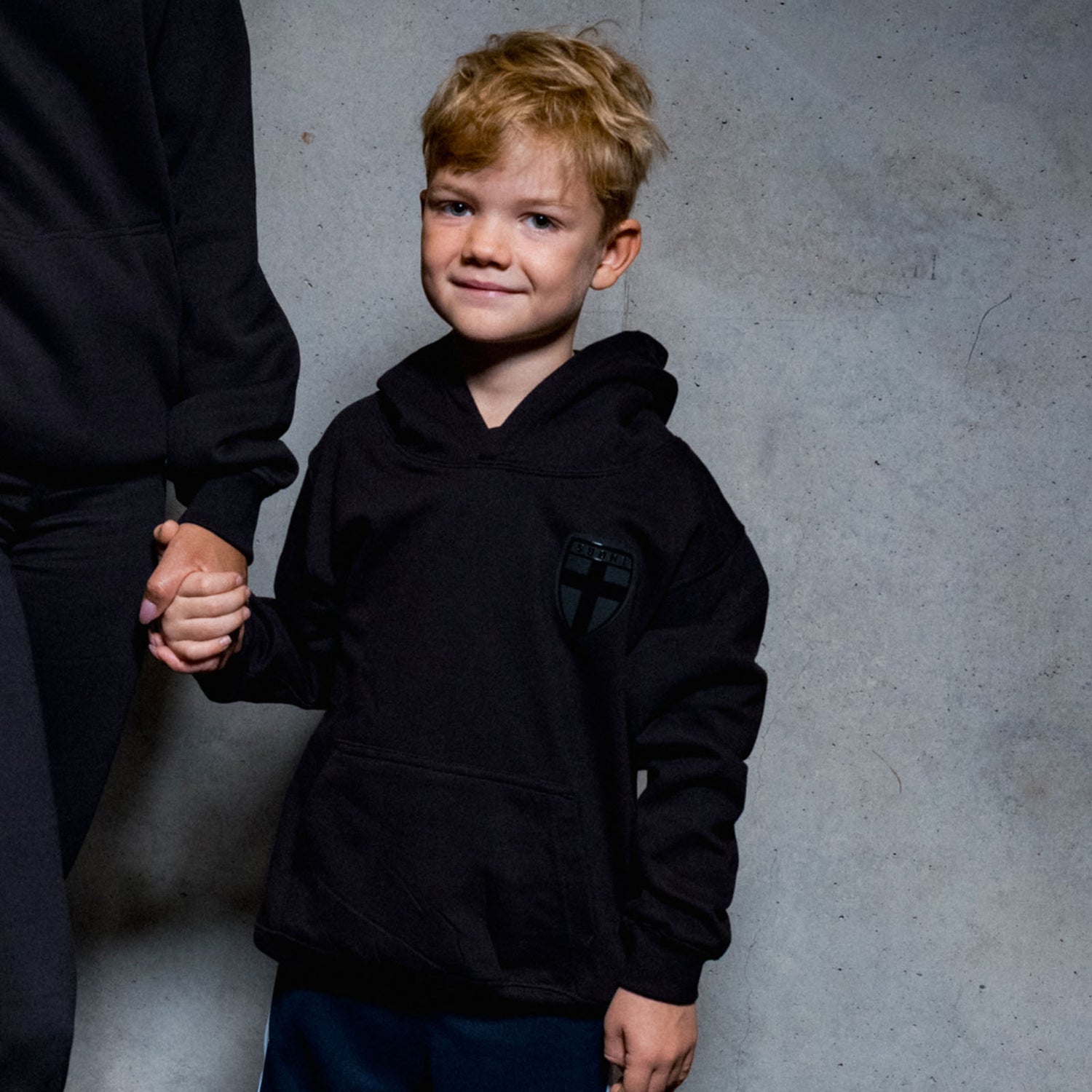 Suomi Black Edition huppari, Musta, Lapset