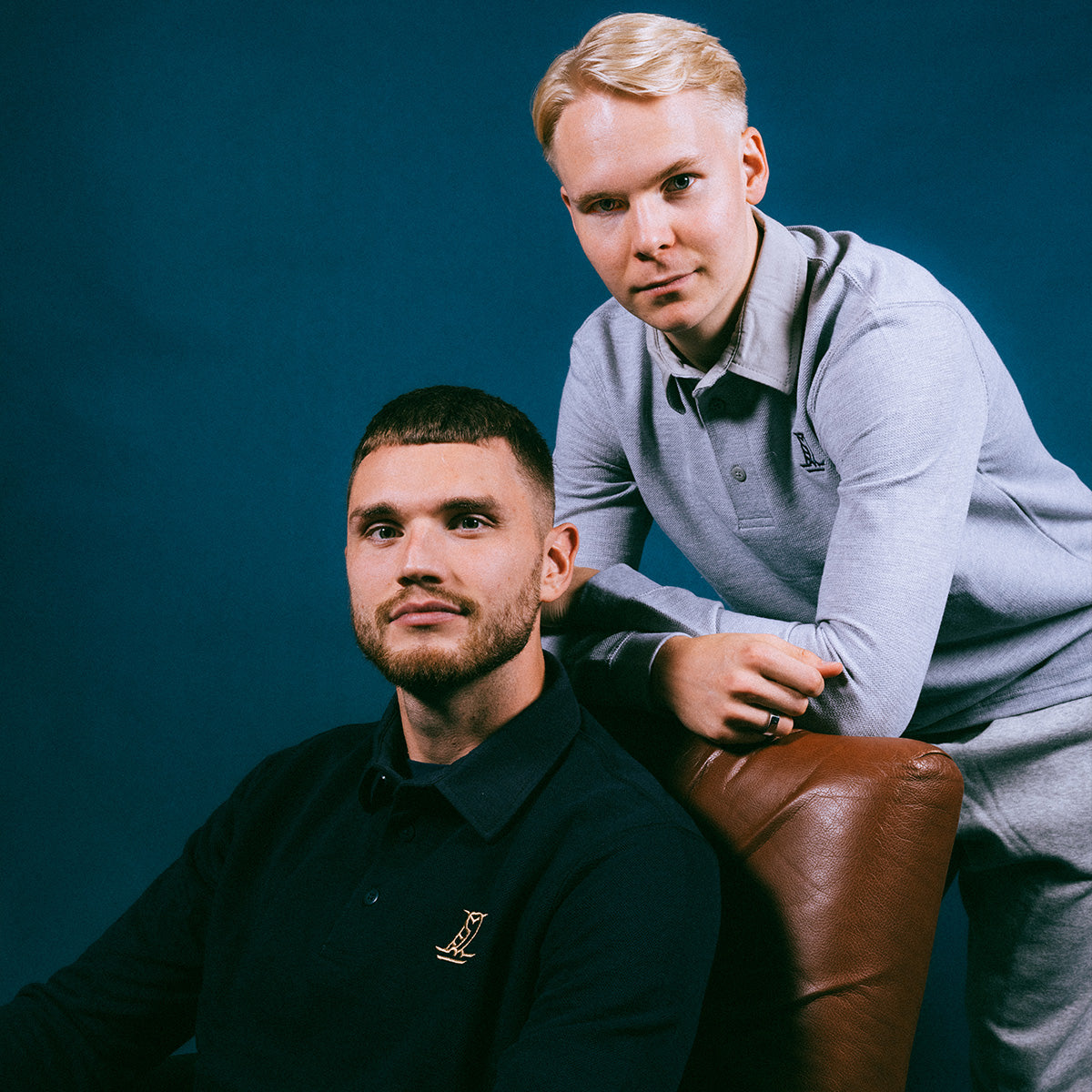 Bubi pitkähihainen pikeepaita, Tummansininen