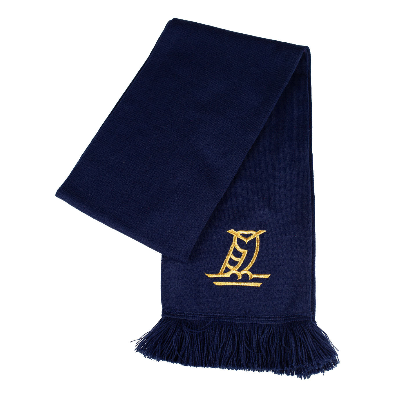 Bubi Scarf, Navy Blue