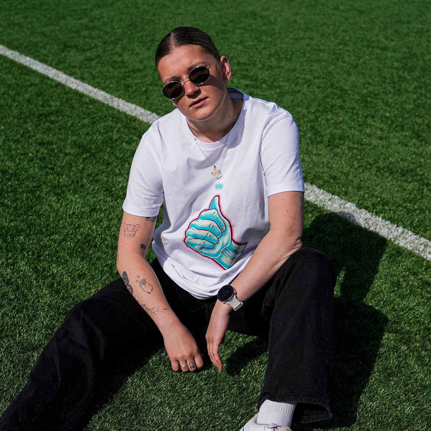 Thumb of Jari Graphic Logo T-shirt, White, Kids