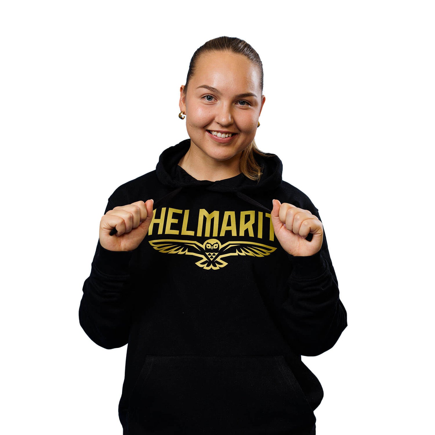 Helmarit huppari, Musta