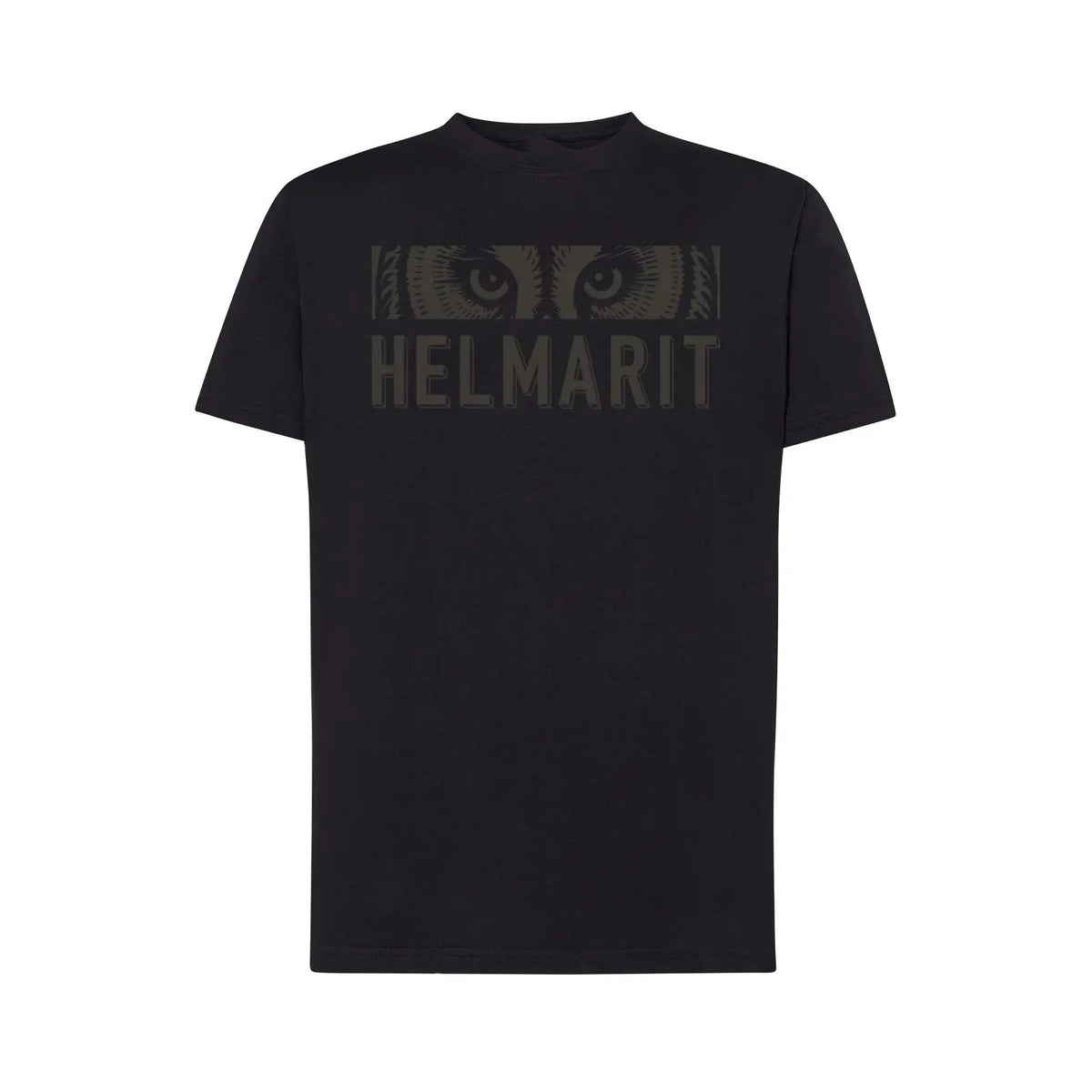 Helmarit 2.0 puuvilla t-paita, Musta