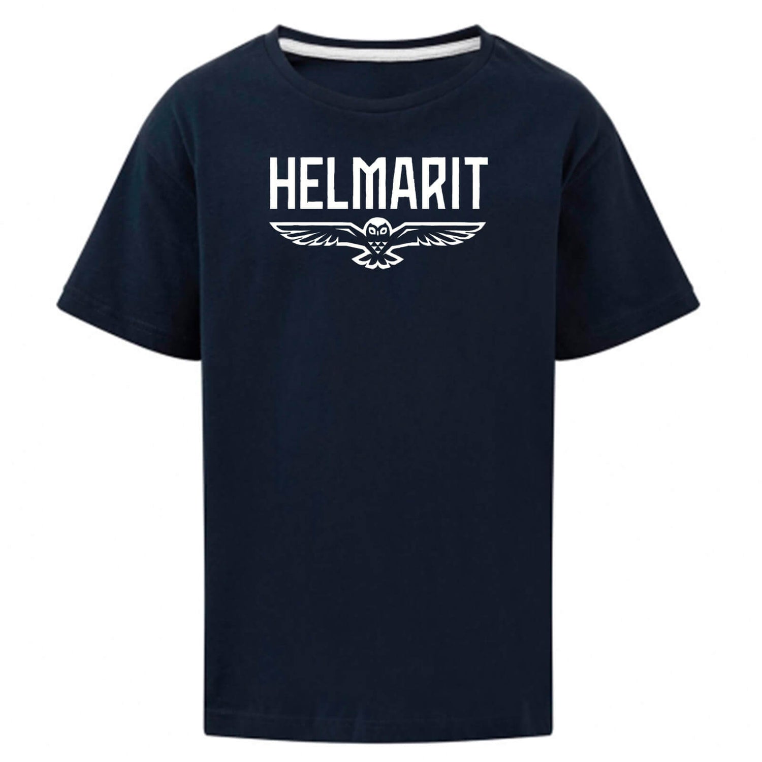 Helmarit puuvilla t-paita, Tummansininen, Lapset