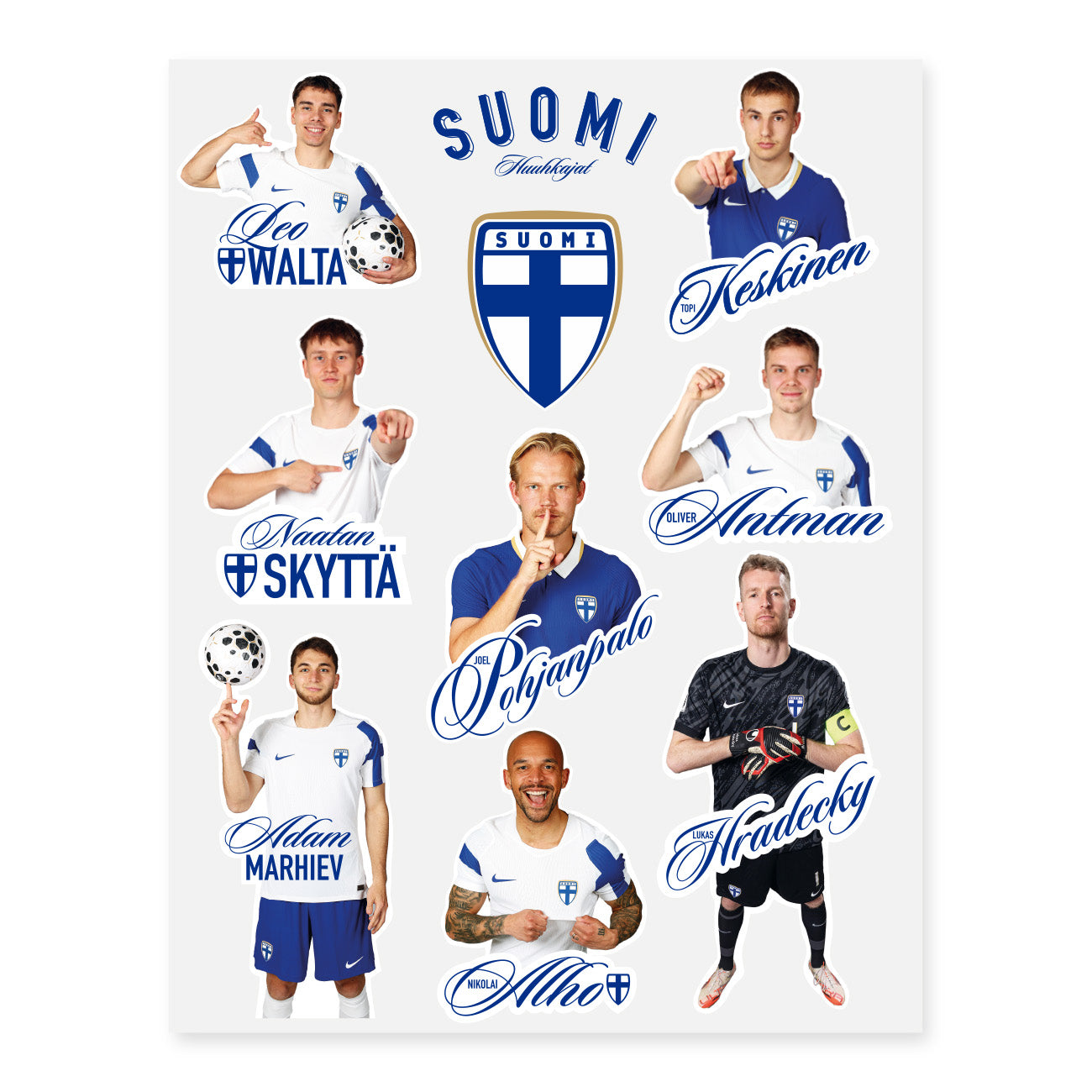 Huuhkajat tarra-arkki