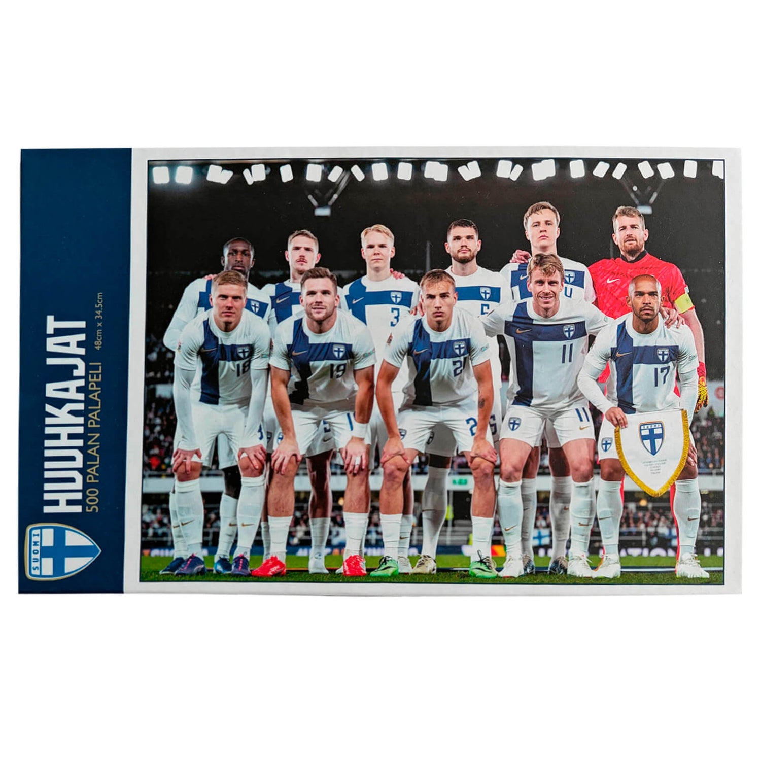 Huuhkajat palapeli, 500 palaa