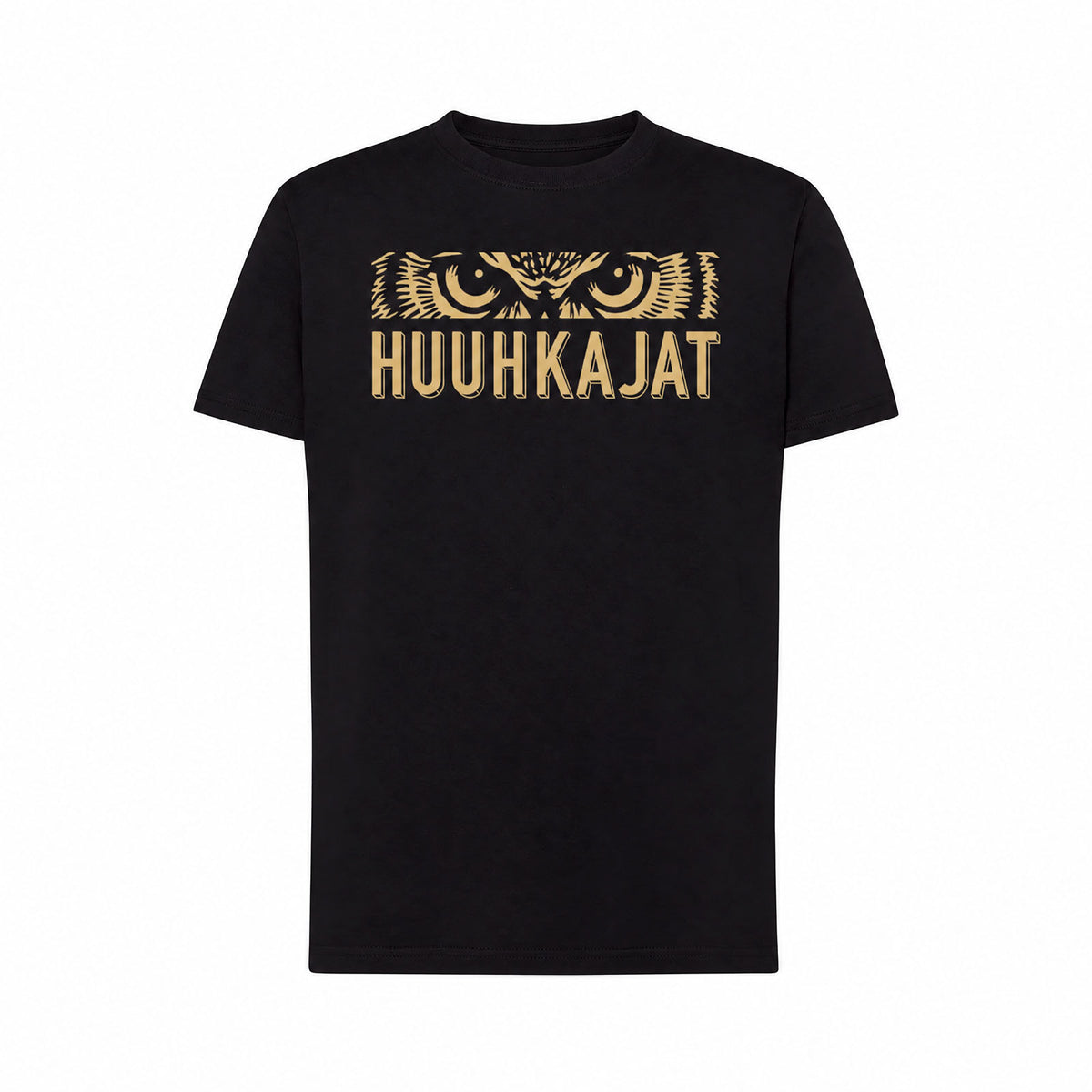 Huuhkajat 2.0 puuvilla t-paita, Musta