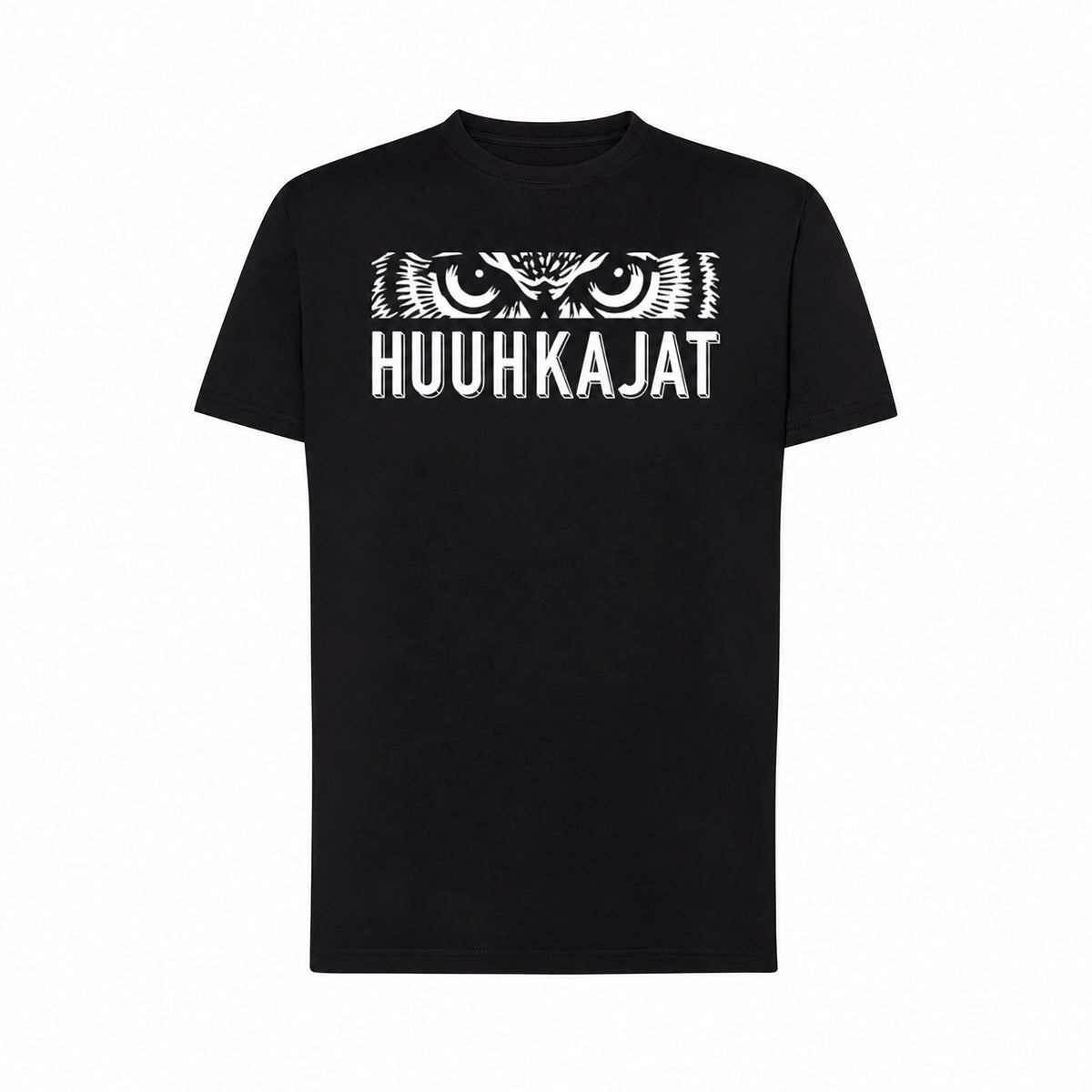 Huuhkajat 2.0 puuvilla t-paita, Musta