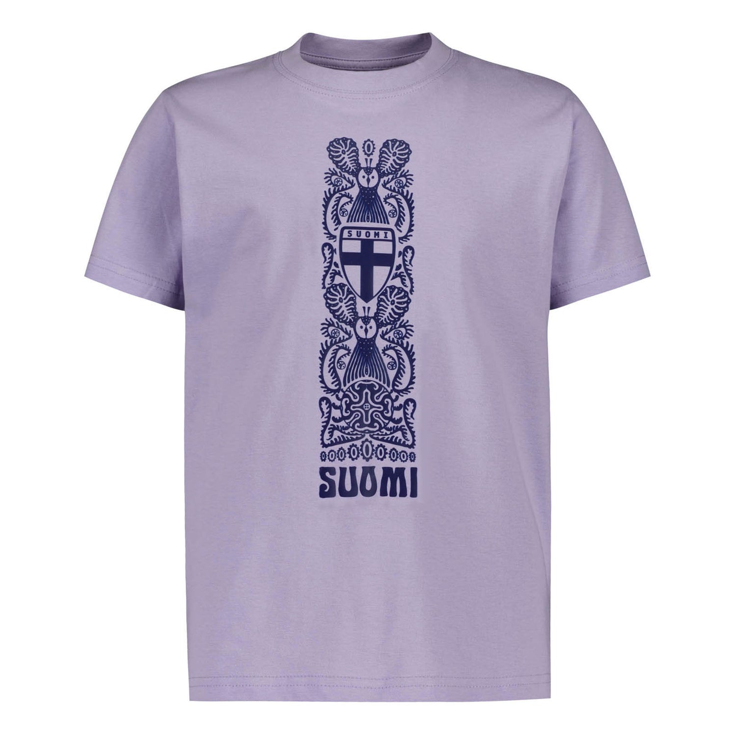 Toteemipöllö by Klaus Haapaniemi t-paita, Violetti, Lapset