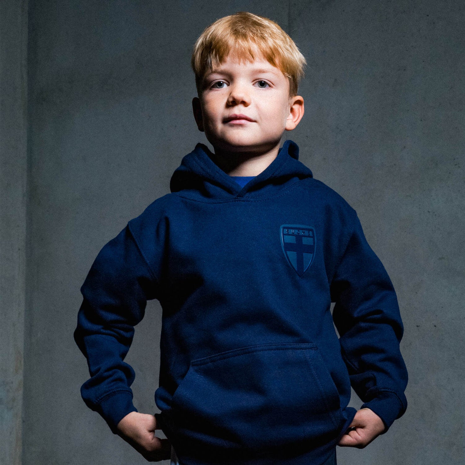Finland Navy Edition hoodie, Navy Blue, Kids