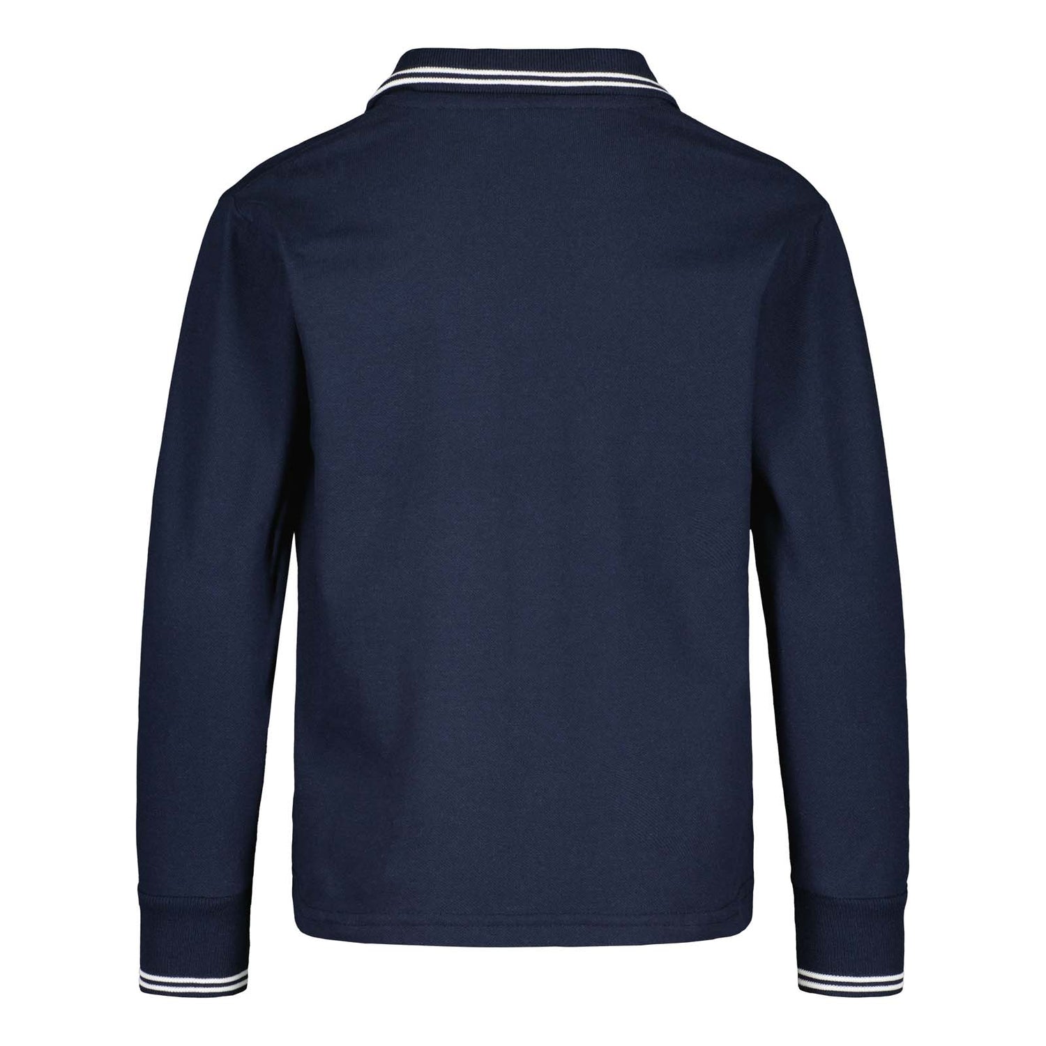 Suomi Navy Edition pitkähihainen puuvilla Polo, Tummansininen, Lapset