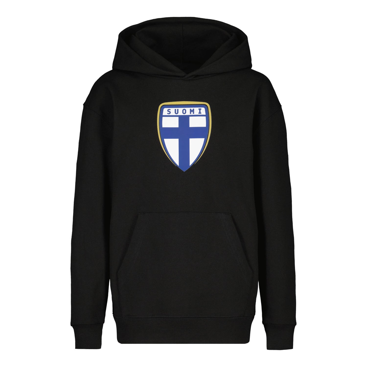 Vaakuna hoodie, Black, Children