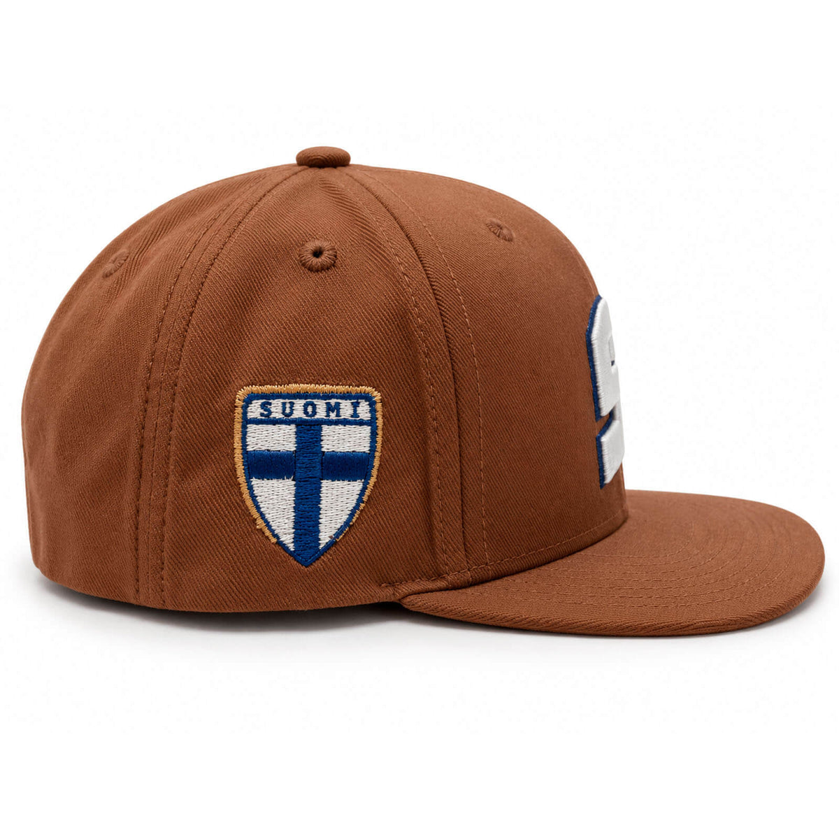 Suomi Huuhkajat Snapback lippis, Ruskea