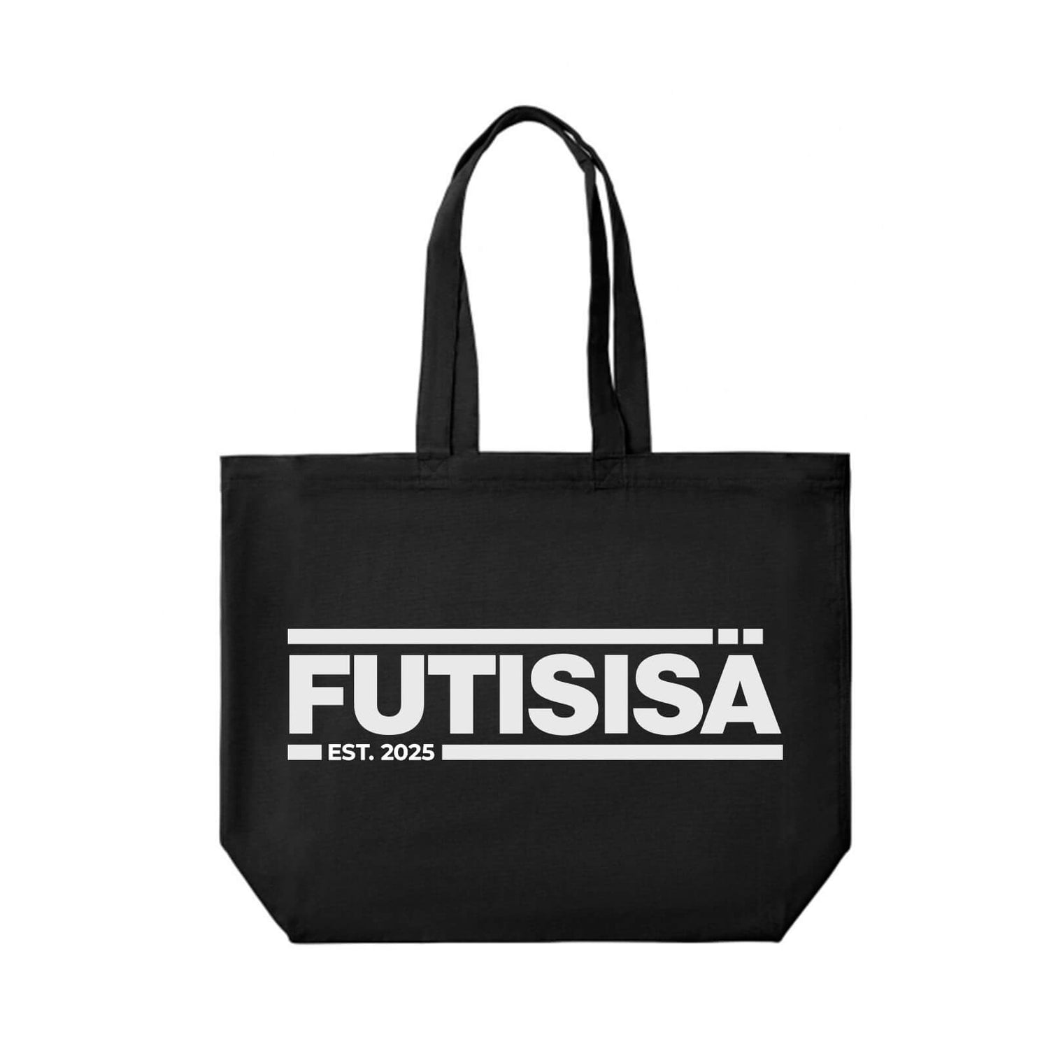 Futisisä Est Shopper Bag, canvas bag, Black