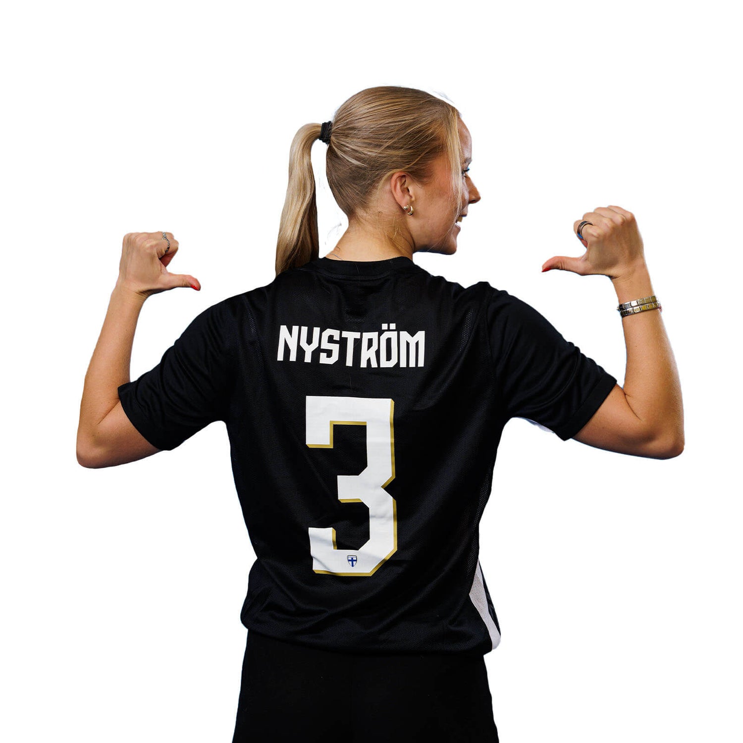 Nike Challenge V Finland Black Edition training shirt, Black