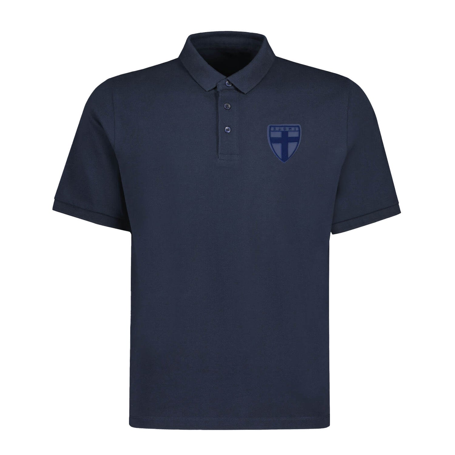 Suomi Navy Edition puuvilla Polo, Tummansininen