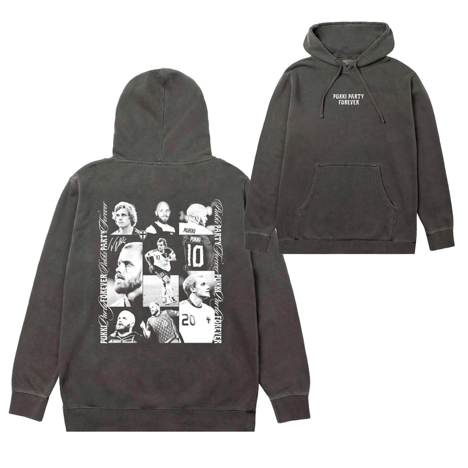 Pukki Party Forever, Vintage Huppari, Musta