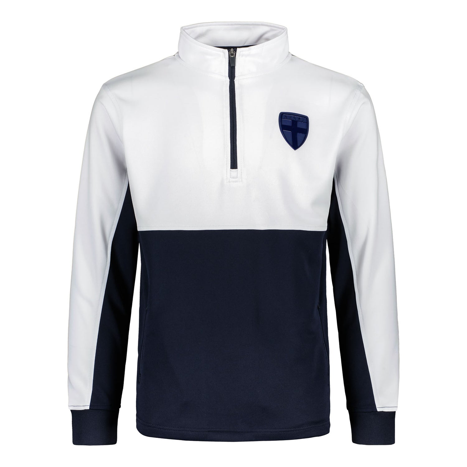 Suomi Navy Edition verkkatakki, Tummansininen-valkoinen