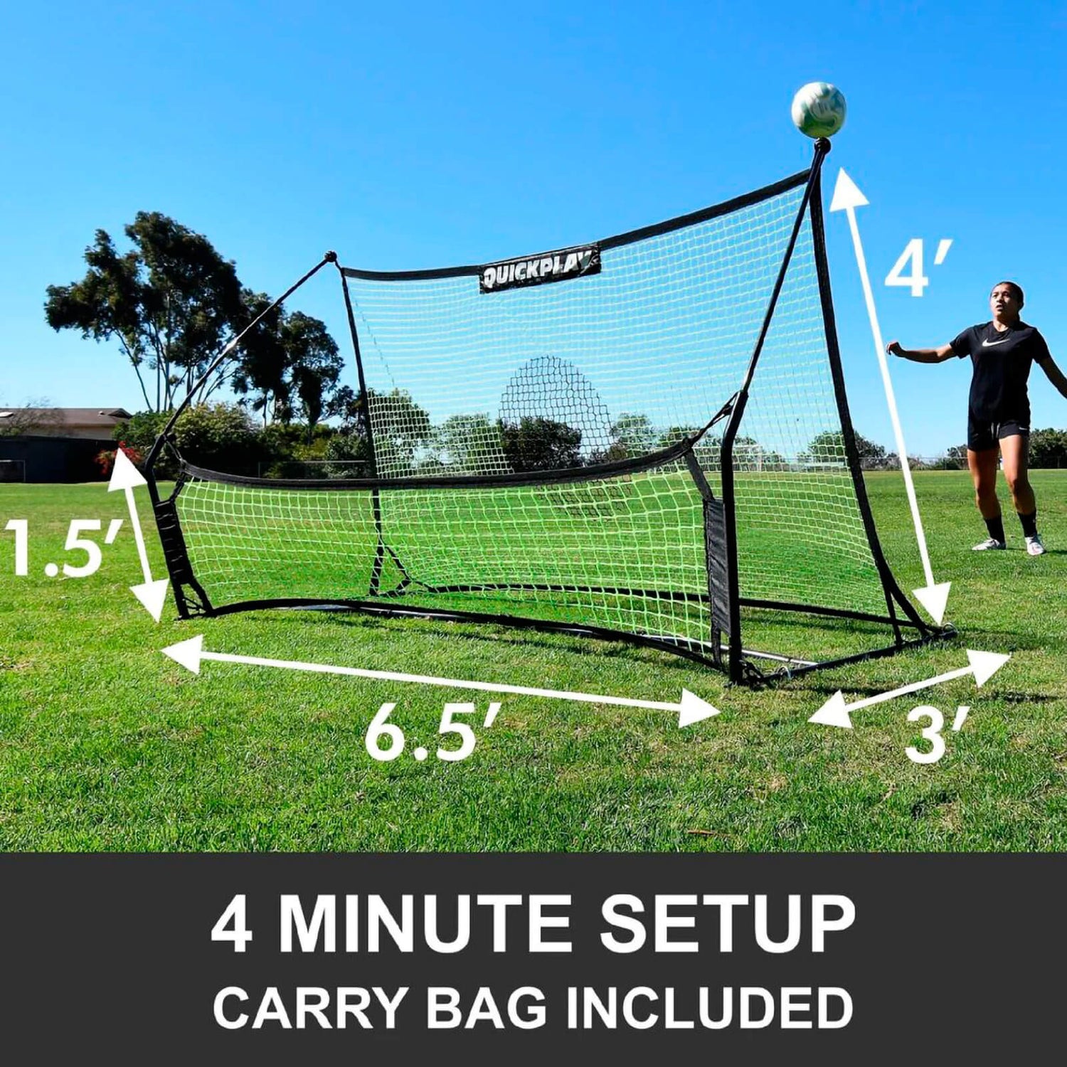Quickplay Dual Trainen Rebounder