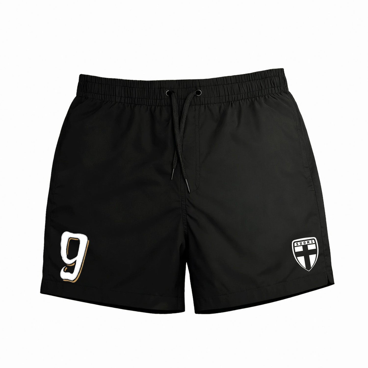 Finland swim shorts, Black