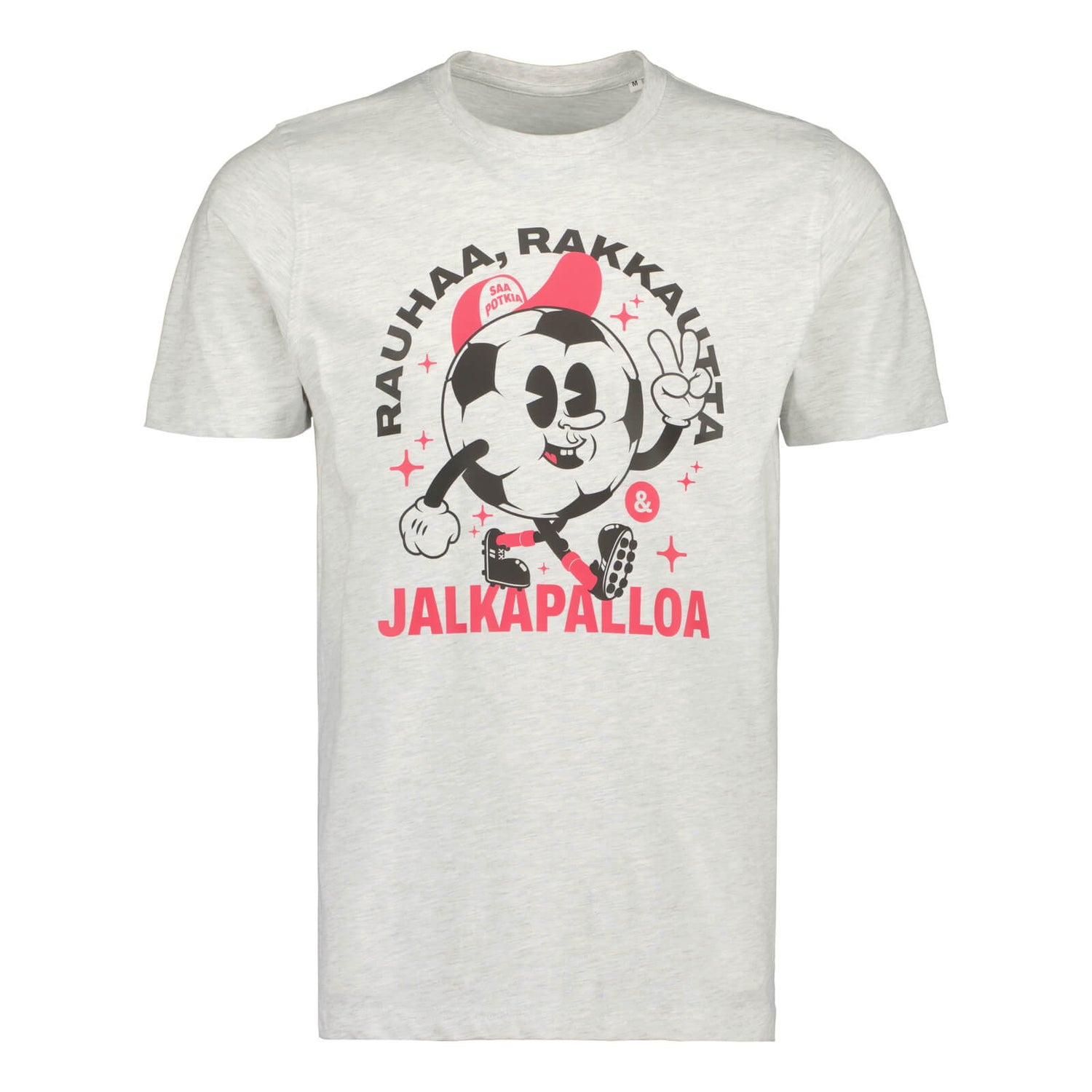 Football Dude T-shirt, Light Grey
