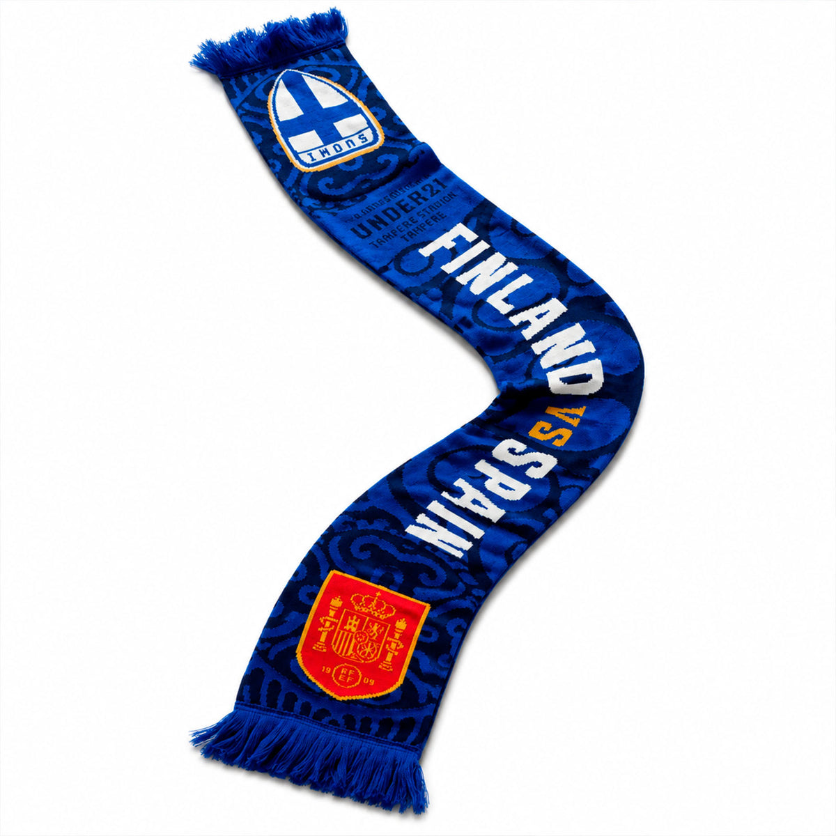 Suomi U21 - Espanja otteluhuivi