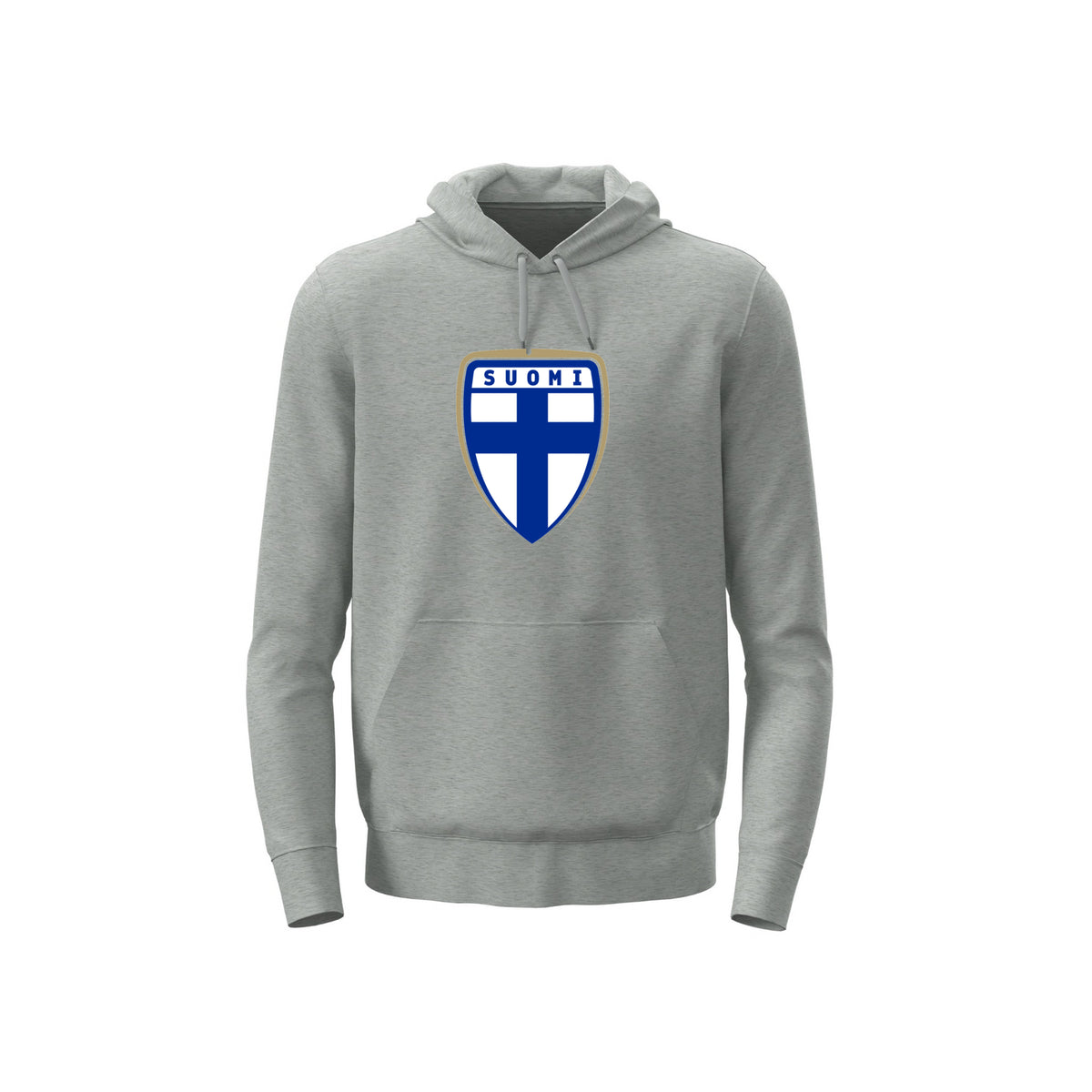 Suomi vaakuna 2.0 huppari, Harmaa