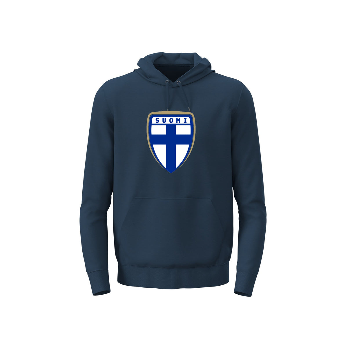 Suomi vaakuna 2.0 huppari, Tummansininen