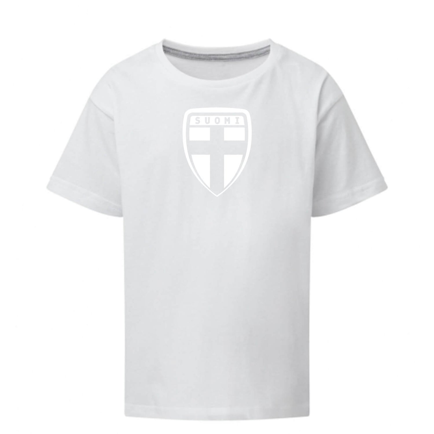 Vaakuna puuvilla t-paita, Valkoinen, Lapset