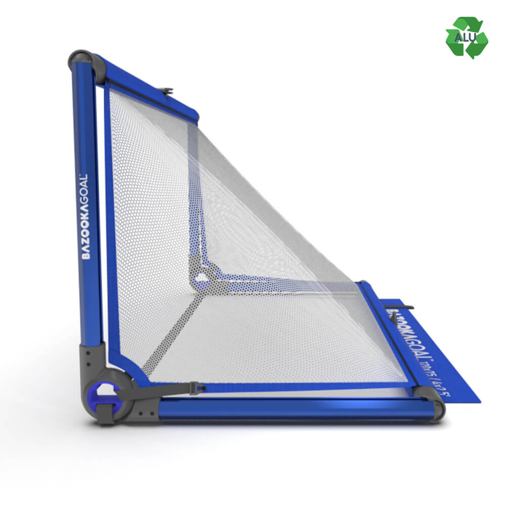 Bazooka Goal Aluminum M 120 x 75cm, Blue