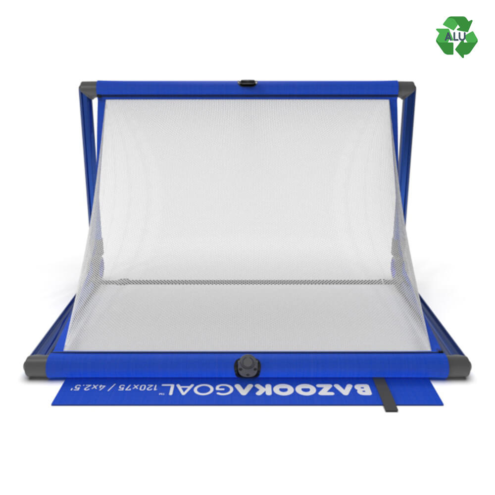 Bazooka Goal Aluminum M 120 x 75cm, Blue