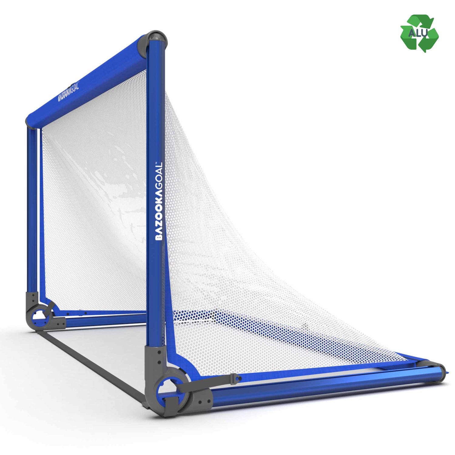 Bazooka Goal Alumiini XL 150 x 90cm, Hopea