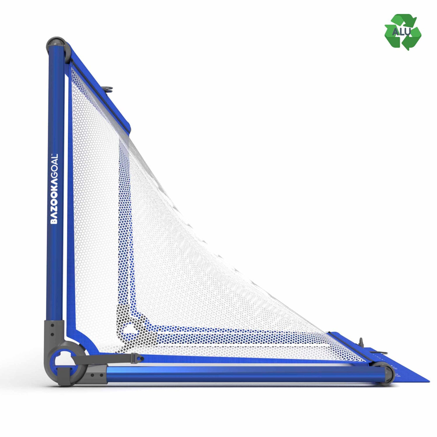 Bazooka Goal Aluminum XL 150 x 90cm, Blue