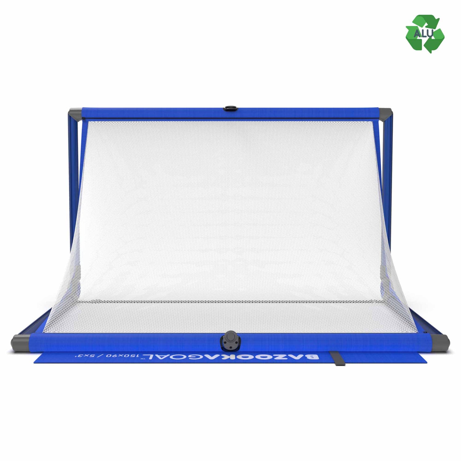 Bazooka Goal Aluminum XL 150 x 90cm, Blue