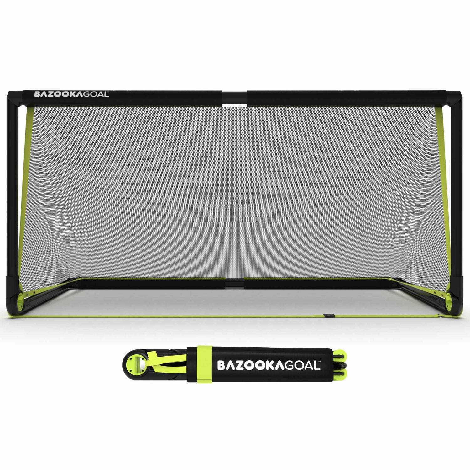 Bazooka Goal PVC, XXL 180 x 90cm, Musta