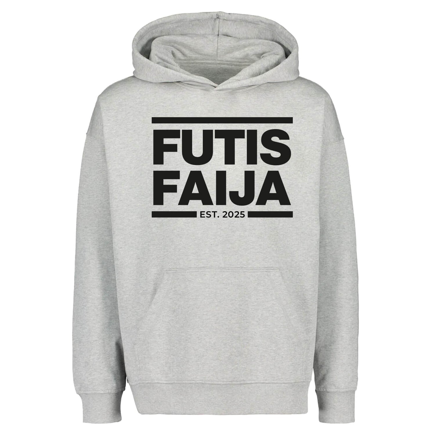 Futisfaija Est Boxy Huppari, Harmaa