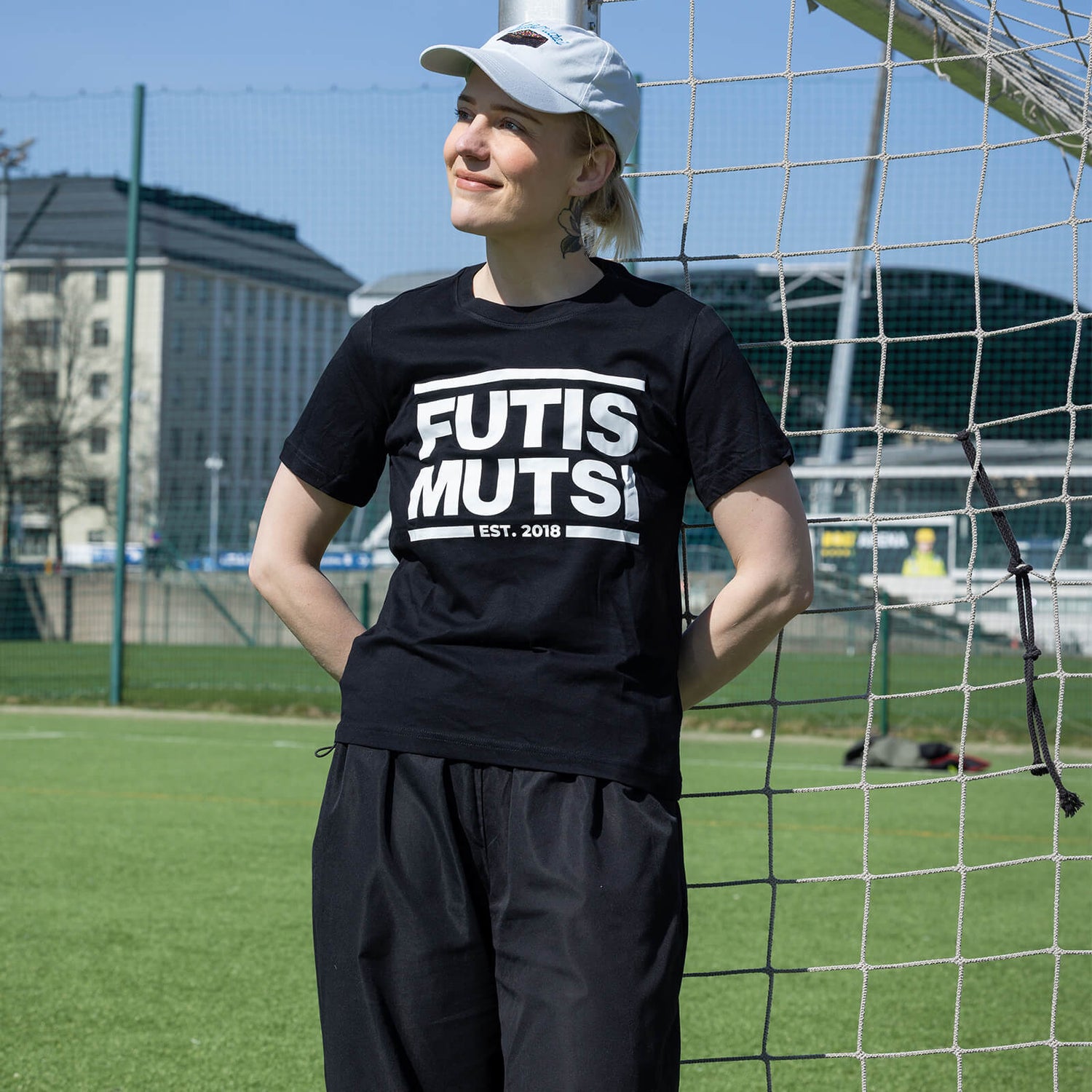 Futismutsi Est Oversize T-shirt, Black