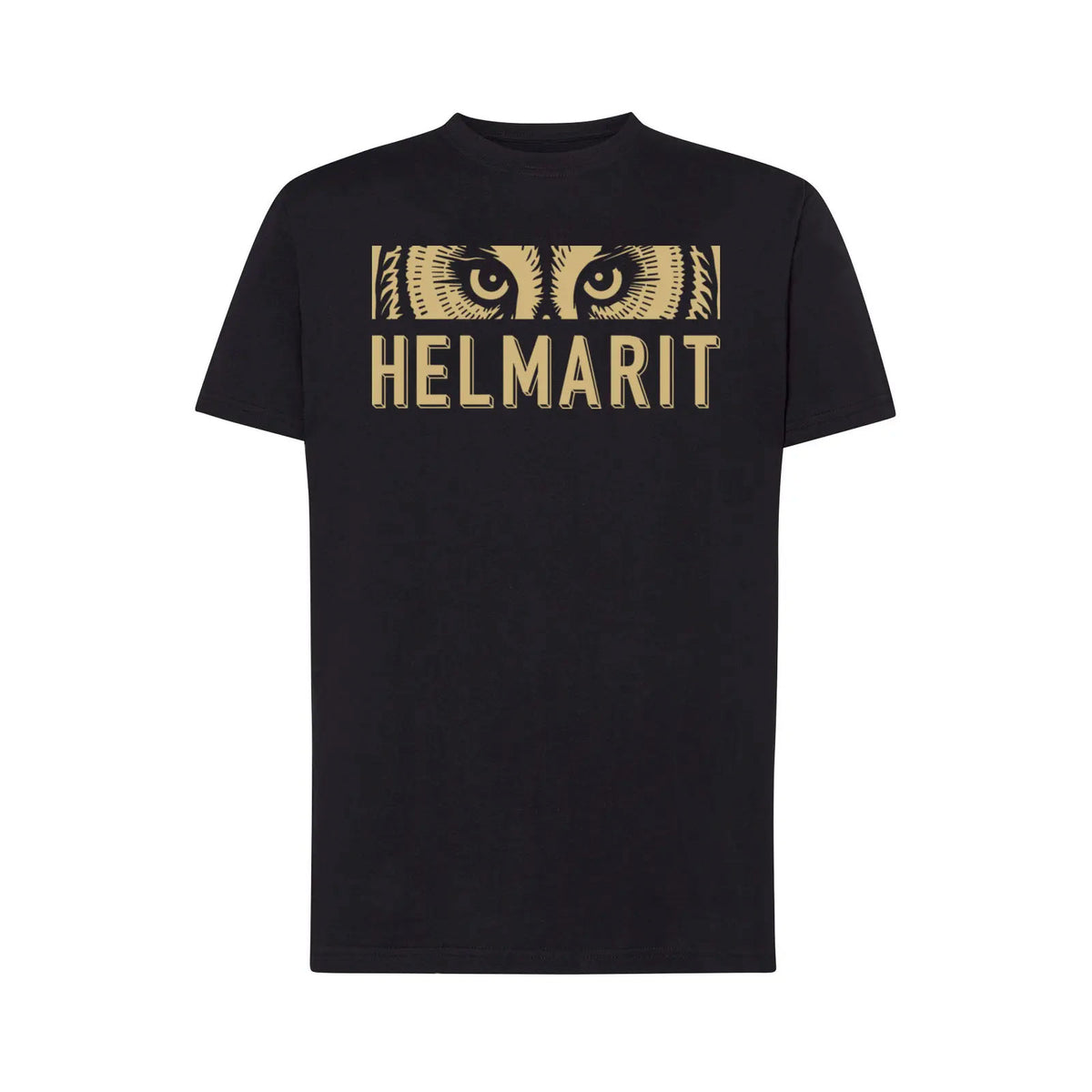 Helmarit 2.0 puuvilla t-paita, Musta
