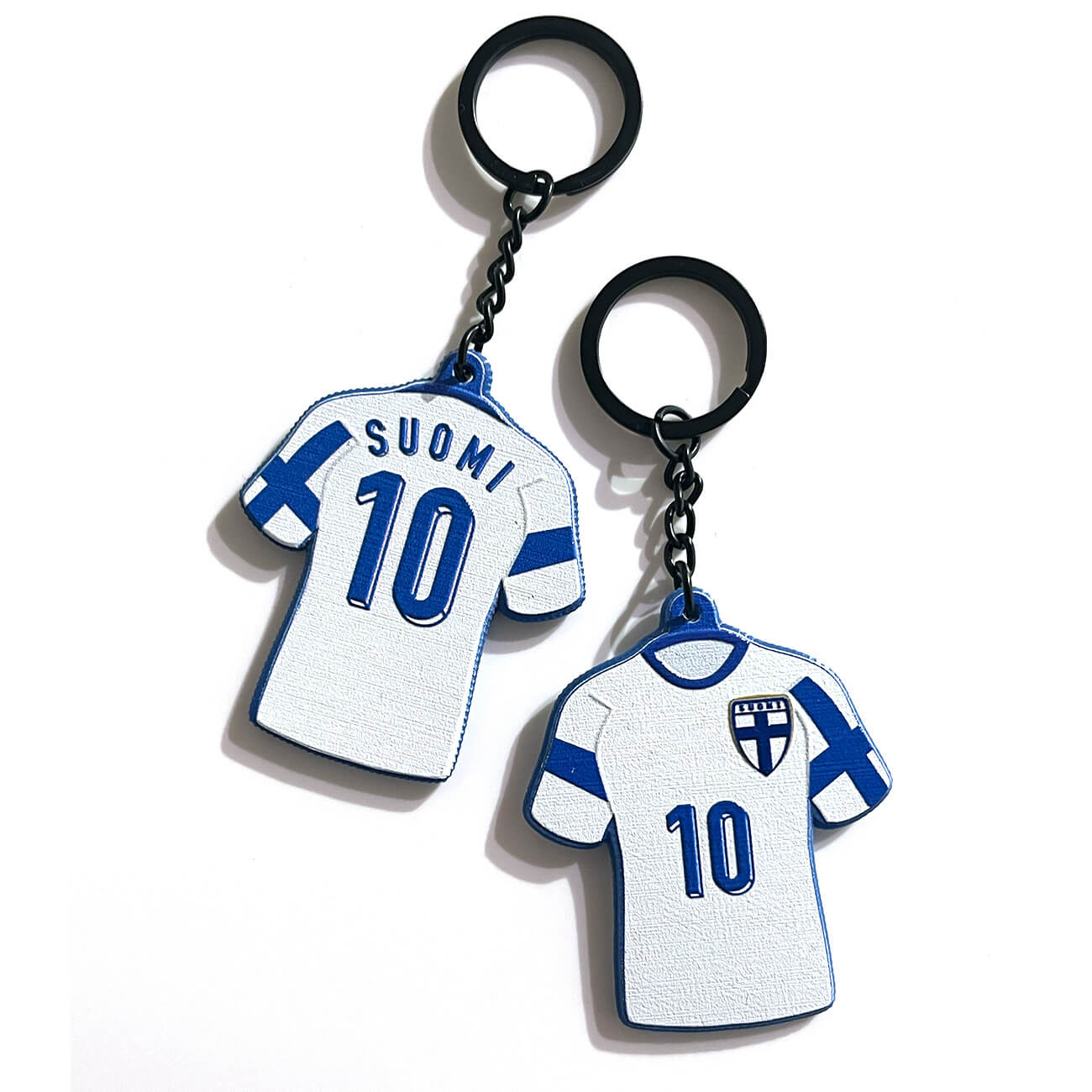 Finland #10 Home Jersey Keychain