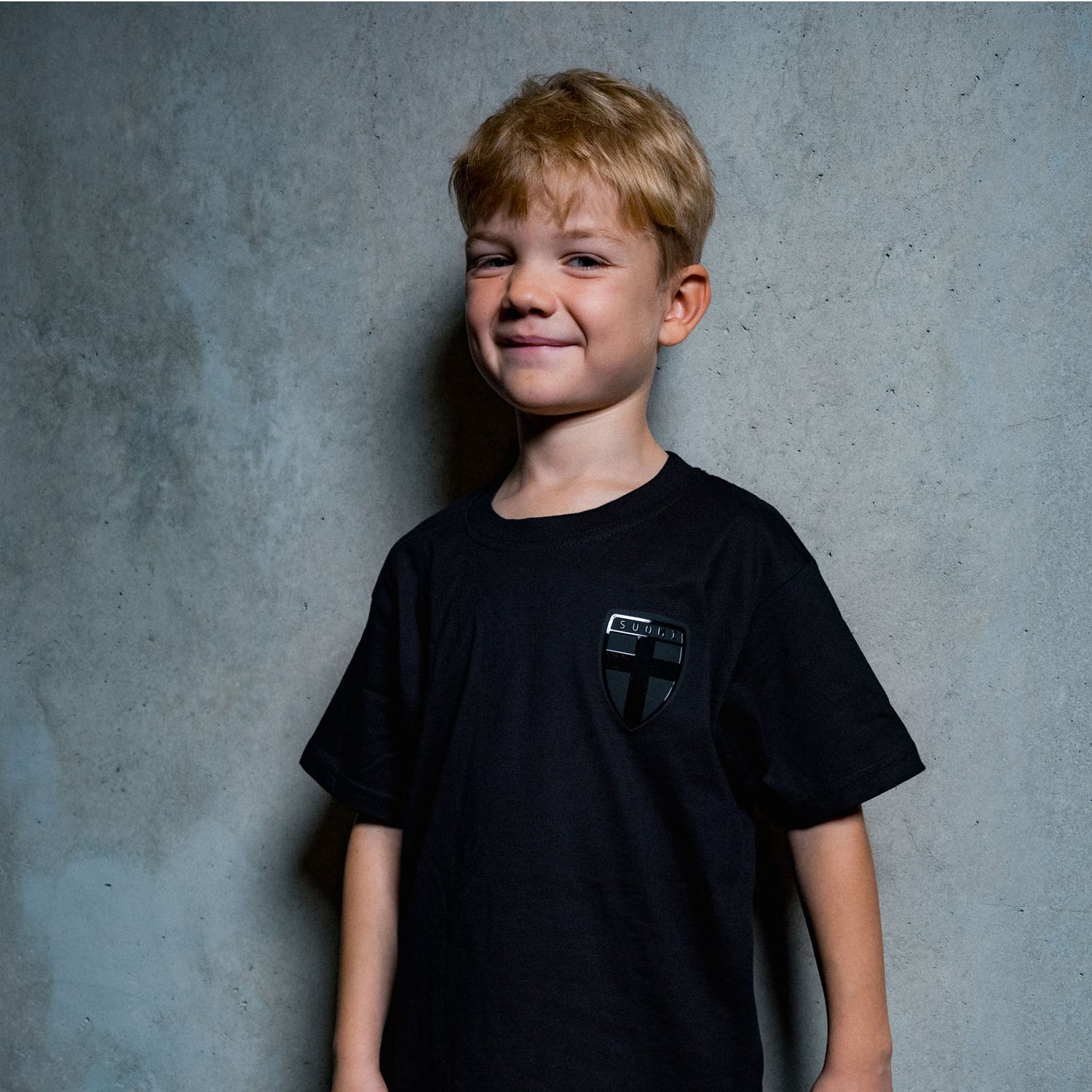 Suomi Black Edition t-paita, Musta, Lapset