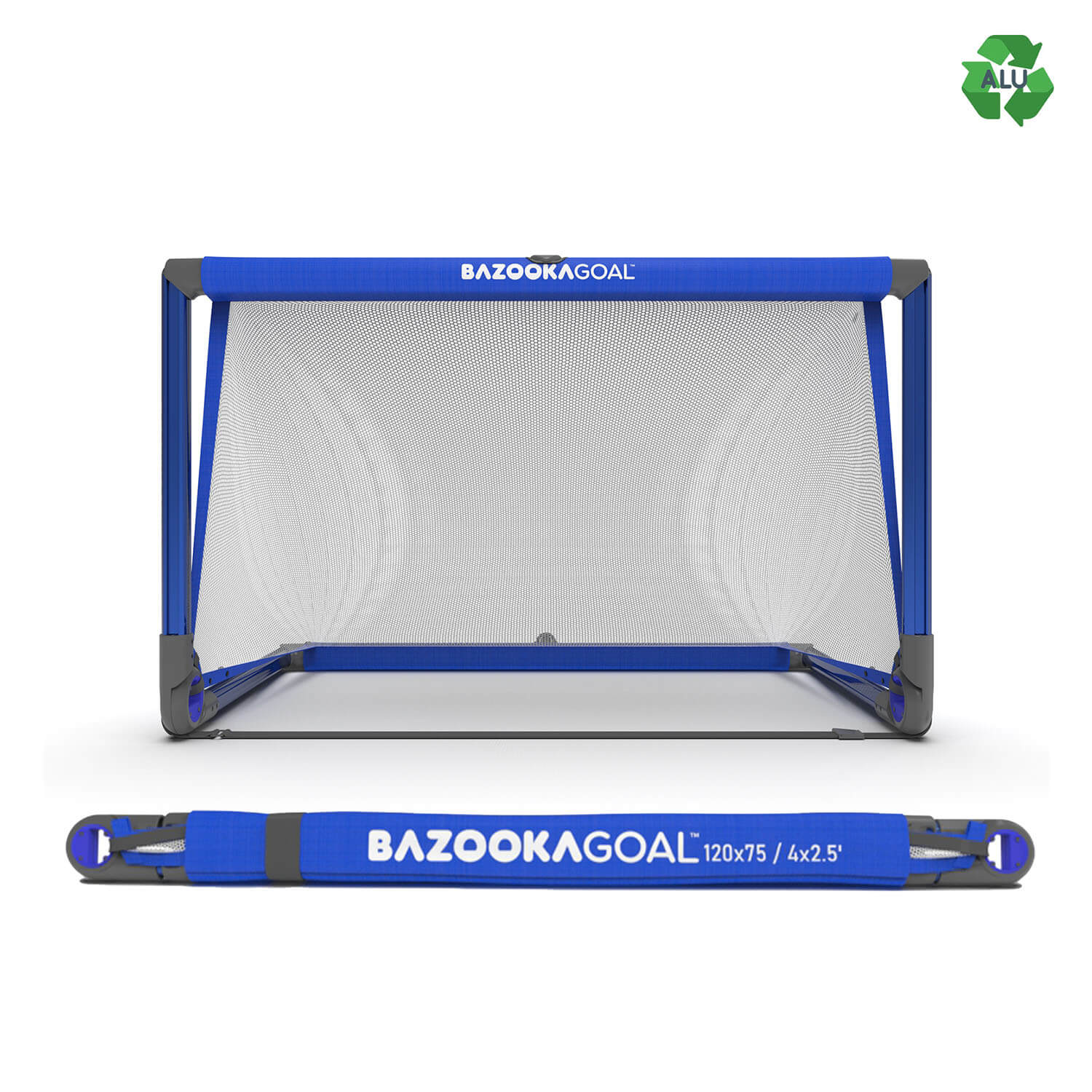 Bazooka Goal Aluminum M 120 x 75cm, Red