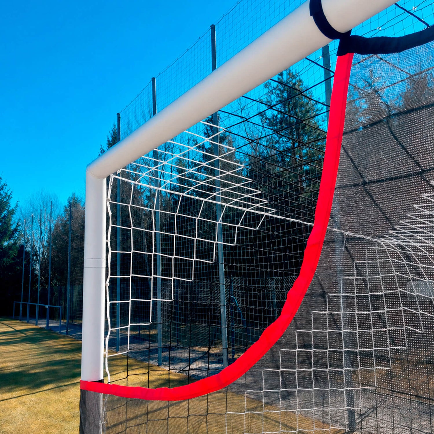 Quickplay Target Premium Goalie laukaisuharjoitusverkko jalkapallomaaliin 7,32 x 2,44 m