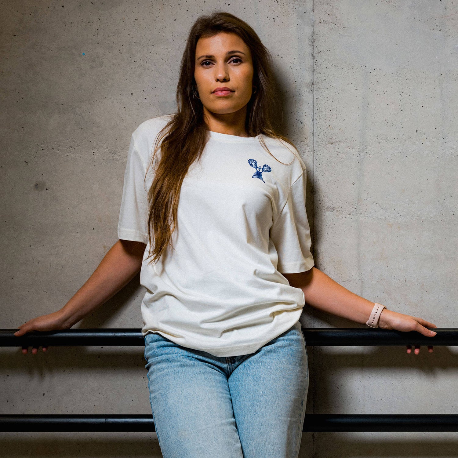 Pieni pöllö by Klaus Haapaniemi t-paita, Luonnonvalkoinen