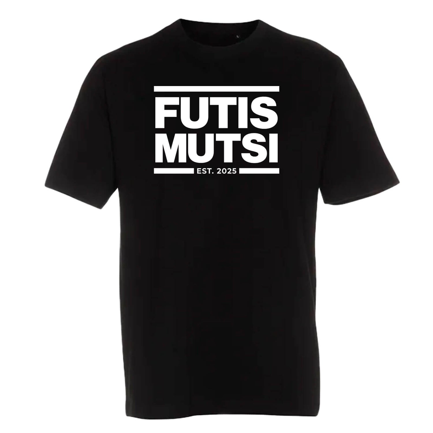 Futismutsi Est t-paita, Musta