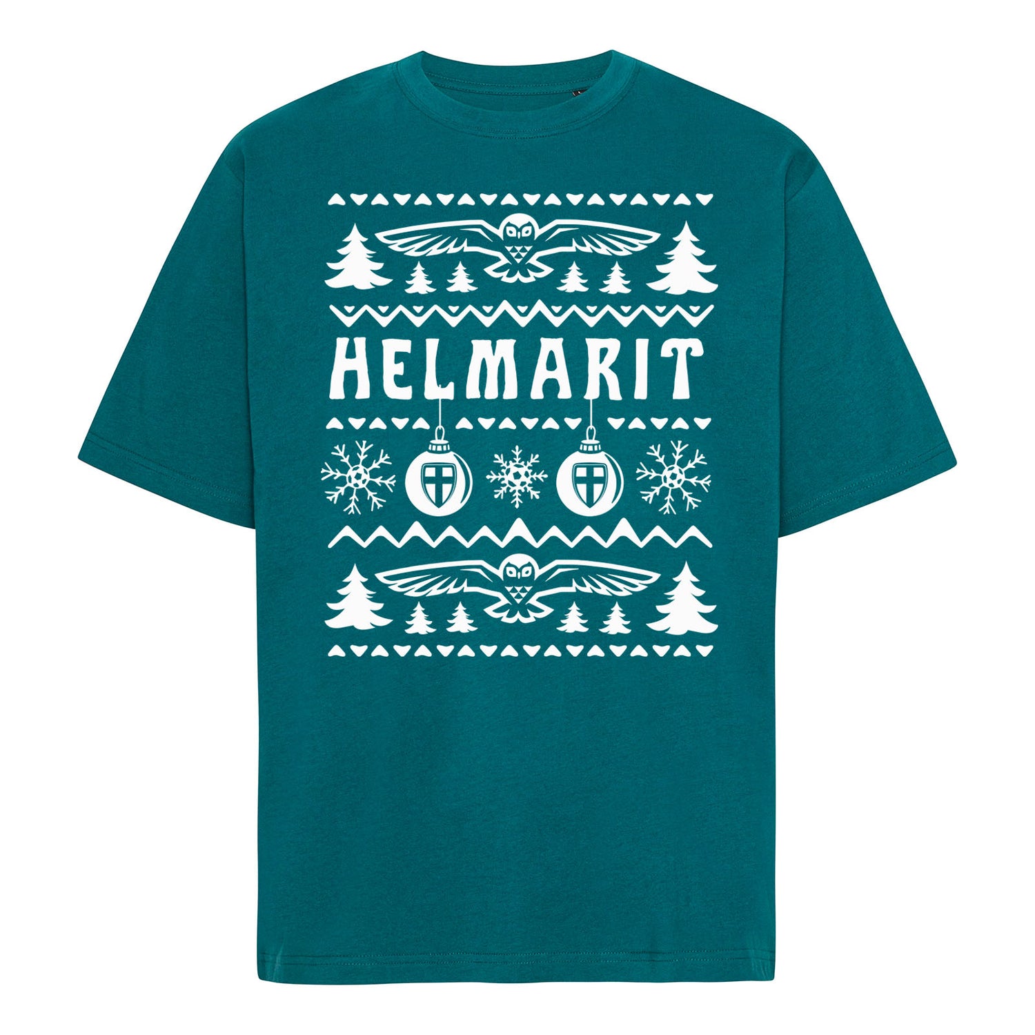 Helmarit joulu t-paita, Vihreä