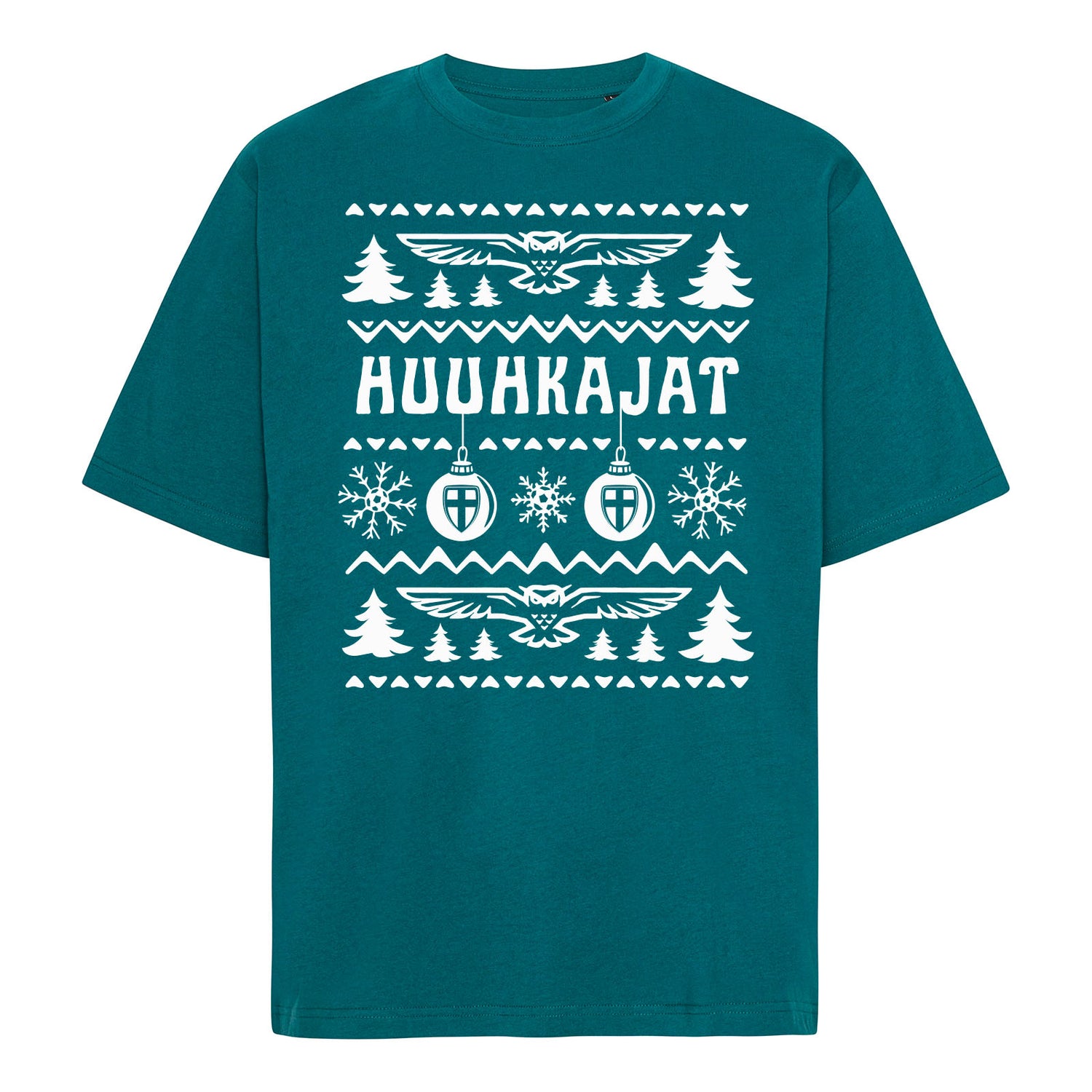 Huuhkajat joulu t-paita, Vihreä