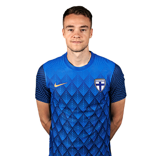 Suomi Virallinen Vieraspelipaita 2023/24, L. Väisänen painatus