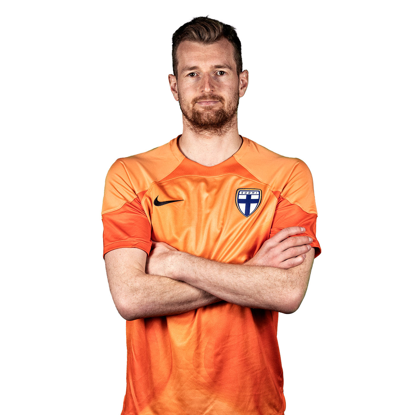 Suomi Virallinen Maalivahdin paita 2023/24, Hradecky painatus