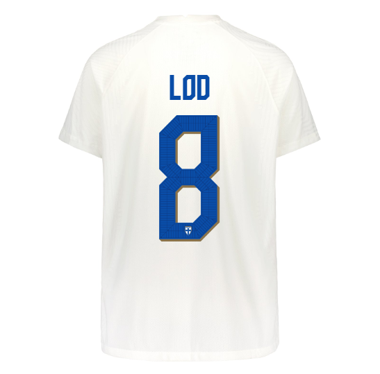 Suomi Virallinen Kotipelipaita 2023/24, Lod painatus, Lapset